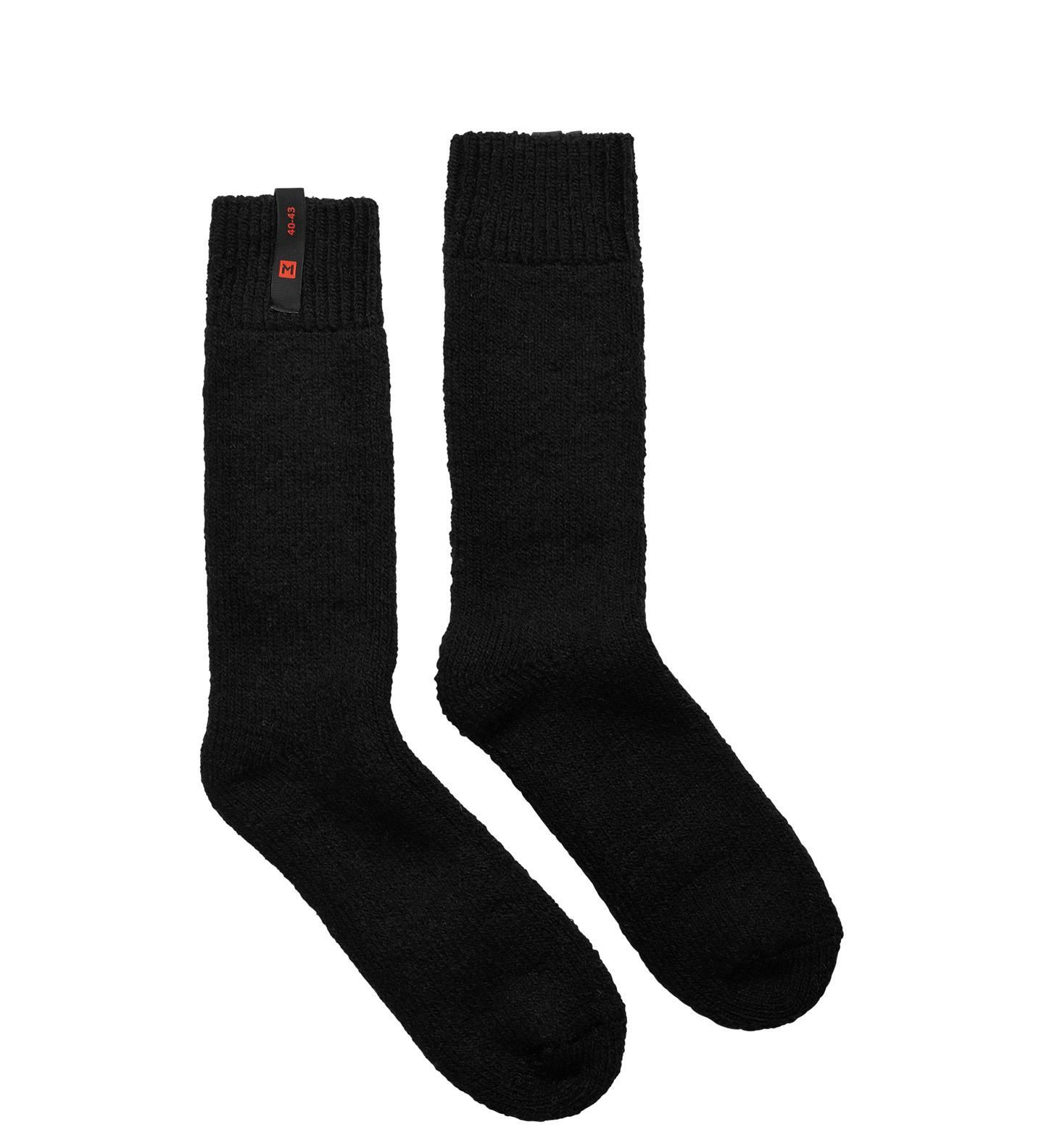 Lars Monsen Anárjohka Thick Socks U - Black 36-39